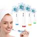 Upgraded Acoss Action Electric Toothbrush Heads for Adults-4 Pcs Professional Replacement Toothbrush Heads Compatible with OralB 7000/1000/9600/5000/3000/8000 1 Count (Pack of 4) Upgraded Acoss Action