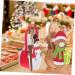 STOBAZA Christmas Ornaments 3pcs Christmas Bag Candy Bags Festive Candy Pouch Bags Dessert Bags Child Tote Bag - Buy Online on GoSupps.com