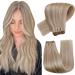 Hot sales product Hetto blond treat real hair extensions remy real hair brick hair extension of course treat extensions real hair tight blond highlight blond #18/613 12 inch 70g 30cm 3-1 #18/613 ashblond with bleached blonde