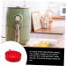 OUNONA 1pc Bakeware Silicone Airfryer Liner Air Fryer Baking Bbq Plate Food Silicone Baking Tool Air Fryer Oven Pan Silicone Cooking Utensils Air Fryer Pot Non Stick Silica Gel Container Red 19x19cm - Buy Online on GoSupps.com