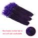 5 Packs 18 Inch Box Braids Crochet Hair with Curly Ends in 1B/Purple | Synthetic Extensions for Women - Goddess Senegalese Twist - Buy Online on GoSupps.com