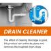 Sink and Drain Cleaner Quick Drain Cleaner Dissolves Clogs For All Pipes (2piece) - Buy Online on GoSupps.com
