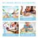 Kids Disposable Stick-on Placemats 40 Count - Summer Time Design - Portable Dining Topper for Toddlers - Individually Wrapped - 12x18 Inches - Buy Online on GoSupps.com