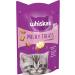 Whiskas Kitten Milky Treats 8 x 55 g Packets Tasty Milky Treats for Kittens aged 2 to 12 Months small bite size Snacks with a delicious milky Filling Milky (Kitten) 55 g (Pack of 8) - Buy Online on GoSupps.com