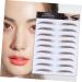 Balacoo 4pcs Eyebrow Stickers Makeup Stickers Hair- Authentic Eyebrows Eyebrow Tool Makeup Tools Cosmetic 4d 1 count (Pack of 1) Brown - Buy Online on GoSupps.com