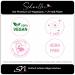 SN Fastac Porcelain White UV Nail Polish - Vegan Gel Polish Milky Shellac Color HEMA Free - 10ml (1 Pack) for French Manicure - Buy Online on GoSupps.com