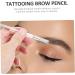 Balacoo 10pcs Crystal Eyebrow Pencil Hand Tools Brow Embroidery Pens Eyebrow Pen Needle Holder - Buy Online on GoSupps.com