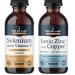 Ultimate Immune & Vitality Boosting Bundle | Selenium Liquid Drops with Vitamin E | Ionic Zinc with Copper Liquid Drops