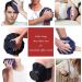 Capshat Ice Bag - Refillable Pain Relief for Injuries, Menstrual Cramps, Headaches - Hot/Cold Therapy Water Bag - Reusable Cold Pack (Black 6/9/11 Wrap) - Buy Online on GoSupps.com