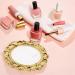 4 Pi ces Palette Vintage pour Manucure Plaque Mixte Antid rapante pour Salon de Beaut Plateau L ger et Portable pour M lange de Pigments Outil Polyvalent pour Nail Art et - Buy Online on GoSupps.com