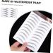 DOITOOL Black Makeup 12 Sheets Waterproof Eyebrow Stickers Men's Tools Imitation Eyebrow False Eyebrows Cosmetics Edge 6d - Buy Online on GoSupps.com
