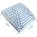 Royouzi 2-in-1 Back Extensor & Neck Extension | Orthopedic Lumbar Pillow for Back & Neck Pain Relief - Blue - Buy Online on GoSupps.com