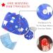 Adjustable Bouffant Scrub Cap Set | Galaxy Starry Color | 6 Pcs Working Caps with Button Sweatband for Women with Long Hair - Buy Online on GoSupps.com