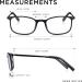 Shop Stylish Reading Glasses for Men & Women - +1 to +3.5 Magnification Lightweight Shield Plastic Slim Metal Design Glare-Free - 2 Pack - Buy Online on GoSupps.com