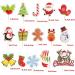 30PCS Christmas Cake Topper Set - Merry Christmas & Happy Birthday Party Themes - Santa, Gingerbread Man, Snowflake Decorations for Banquet Baking Desserts - Buy Online on GoSupps.com