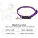 Gentledog Frosted Cat Collar with Bell - Adjustable 7.5 to 12.5 Inch for Cat, Puppy, and Small Dog Accessories - Buy Online on GoSupps.com