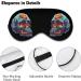 Dead Skull Funny Sleep Mask | Adjustable Eye Cover for Light Blocking | Perfect for Men & Women - Buy Online on GoSupps.com