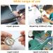 NUTJAM 120 PCS Eyeglass Repair Kit - Universal Tool for Glasses, Sunglasses, Jewelry, Watches - Includes Tiny Screws, Nuts, Screwdrivers for Precision Repair - Buy Online on GoSupps.com