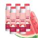 ZLHHRZJX Watermelon Tinted Lip Balm Lip Balm with Sweet Watermelon Taste Juicy Fruity Moisturizing Balm for Dry Lips Deep Moisturizing Care (5 Pcs)