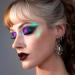JUTQUT Chameleon Eyeshadow #03 - Highly Pigmented Metallic Glitter & Holographic Multichrome Cream for Long-Lasting Waterproof Eye Makeup - Buy Online on GoSupps.com