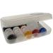 Senjo Color Airbrush Colors Set for Face & Body - 5 Pack (Black White Red Yellow Blue) - International Shipping Available - Buy Online on GoSupps.com