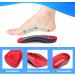 Orthopedic Insoles for Heel Spurs | 3/4 Shoe Inserts for Flat Feet & Plantar Fasciitis | Unisex Foot Pain Relief (EU38-42) - Buy Online on GoSupps.com