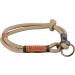 Trixie Zug -Stop Hundehalband Be Nordic S Sand/Black - Comfortable dog collar for small dogs with train limitation - Robust & Elegant - 17314 Sand/Black S