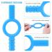 Baby Teething Toy - Sensory Chew Stick for Toddlers - Relieve Teething Pain, Massage Gums - Food Grade, Easy to Clean - Blue - Buy Online on GoSupps.com