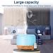 500ml Aroma Diffuser & Ultrasonic Humidifier - Essential Oil Fragrance Lamp with Remote Control - 7 Color LED for Home Office Yoga & Spa - Buy Online on GoSupps.com