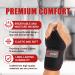 ZOYER Carpal Tunnel Wrist Brace - Comfortable Night Support Breathable Compression Sleeve for Tendonitis & Arthritis - Reversible Wrist Wrap for Men & Women - Buy Online on GoSupps.com