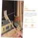 PRETYZOOM 1 Set Bird Cage Cleaning Brush Metal Cleaner Bird Brush Cleaning Bird Cage Accessories Bird Supplies 24X3X2CM As Shown - Buy Online on GoSupps.com