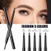 Natural Looking Long-Lasting Eyebrow Pencil with Brush - Light Brown Tinting Tool - Buy Online on GoSupps.com