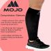 Mojo Compression Calf Sleeves 20-30mmHg - Plus Size 5XL Black - Shin Splint Support - Buy Online on GoSupps.com