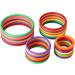 24Pcs Plastic Ring Toss Game Set for Kids & Adults - Outdoor Carnival Party Fun! - Buy Online on GoSupps.com