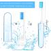 yiwoo Travel Toothbrush Set - 8 Pack Folding Toothbrush Kit with Box for Business Trip, Camping - Travel Size - Buy Online on GoSupps.com