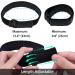 Wisdompro Knee Boot Straps - Adjustable Elastic Belt (1 Pair) with 12 Bonus Adhesive Tape Hook Stickers - Buy Online on GoSupps.com