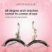 JAPONESQUE Power Curler - Instant Lash Curler for Longer Lashes Silicone Pad Nickel Finish | International Shipping Available - Buy Online on GoSupps.com