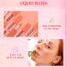 Set of 4 Natural Cream Liquid Blush Highlighter Makeup Sticks - Pink and Red Cheek Tint Collection - Buy Online on GoSupps.com