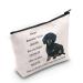Cosmetic bag with Dachshund motif Dachshund lover gift dachshund make-up bag with zipper for dog owners dachshund mother dachshund bag