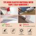 flintronic 5m*20mm U-Shape Flexible Furniture Edge Banding Baby Safty Baby Edge Protector Self Adhesive TPE Wood Edging Tape DIY Furniture Edge Trim for Table Cabinet Furniture Restoration White 5m*20mm - Buy Online on GoSupps.com