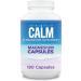 Natural Vitality Calm Magnesium Glycinate Capsules with Lavender & Lemon Balm 180 Vegetarian Capsules