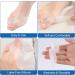 2 Pairs Gel Toe Separators - Bunion Pain Relief & Corrector for Men & Women | Comfortable Toe Spacers for Better Alignment - Buy Online on GoSupps.com