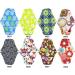 ROSENICE Reusable Bamboo Charcoal Cloth Menstrual Pads 5pcs - Washable & Breathable - 25x18cm - Random Color - Buy Online on GoSupps.com