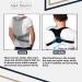 A&X Bravo Posture Corrector - Adjustable Back Straightener for Men and Women - Pain Relief from Neck, Back, Shoulder - Back Support Belt for Posture Correction - Grey XS - Buy Online on GoSupps.com