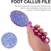 Housoutil Glass Foot Rub Foot Exfoliator Tool Foot Care Scrubber Shower Foot Scrubber Foot Remover Pedicure Foot File Foot Pedicure Tool Fingernail Clipper Scraper Set Pink Feet Abs - Buy Online on GoSupps.com
