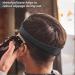 Convenient Silicone Hair Clipping Bands DIY Haircutting Neckline Shaving Template Useful Curved Haircut Band Clean Straight Neck Hair Trimming Guide - Buy Online on GoSupps.com