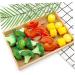 Zerodeko 24 Pcs Simulated Vegetables Faux Slices Fake Vegetable Ornaments Plastic Simulation Vegetable Fake Lettuce Photo Prop Artificial Vegetable Display Props Fake Props Corn Model Pvc Yellowx4pcs 3.8x3.8cmx4pcs - Buy Online on GoSupps.com
