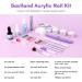 Saviland Upgraded Acrylic Nail Kit for Beginners - 3 Colors - Nail Drill, Acrylic Powder, Liquid, Brush, Top Gel - Non-acid PH Bond - Gift for Women - Buy Online on GoSupps.com