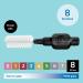 TEPE Interdental Brush Original Black 1.5mm/ISO 8 - 8PC Pack for Efficient Plaque Removal & Narrow Gaps Cleaning - Buy Online on GoSupps.com