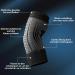 Compression Elbow Bandage for Men & Women - Adjustable Support for Tennis Elbow Golf Elbow Arthritis | Ellenbogen Bandage (Black L) - Buy Online on GoSupps.com